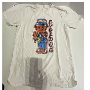 EVOLDOG White T-shirt Size M Unisex